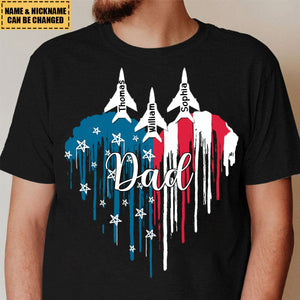 Flag Independence Day Printed Casual T-Shirt