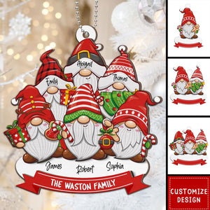 2024 New Release Christmas Family Personalized 2-Layer Wooden Ornament