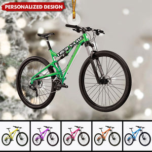 2024 New Release Personalized Bicycle Christmas Ornaments-Gifts For Bicycle Rider