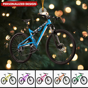 2024 New Release Personalized Bicycle Christmas Ornaments-Gifts For Bicycle Rider