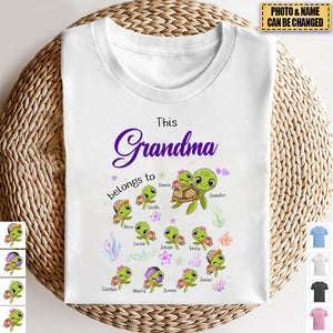 Gift For Grandma This Grandma Belongs To Shirt