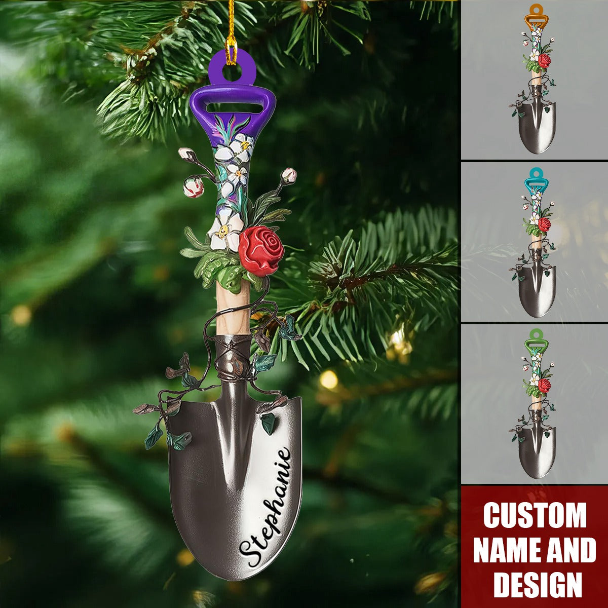 2024 New Release Personalized Gardening Christmas Ornaments Gifts For