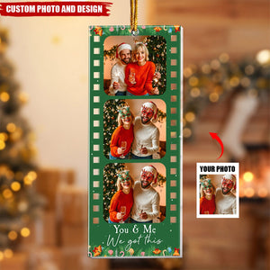 2024 New release - Movie Filmstrip Photo Booth - Personalized Acrylic Photo Ornament