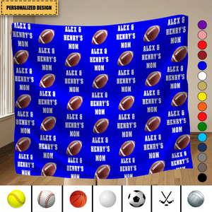 Go For It-Personalized Blanket-Gift For Sport Lover