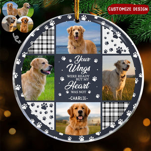 2024 New Release - Custom Photo You Were My Favorite Hello - Personalized Acrylic Ornament