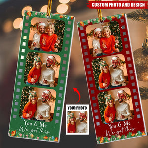 2024 New release - Movie Filmstrip Photo Booth - Personalized Acrylic Photo Ornament