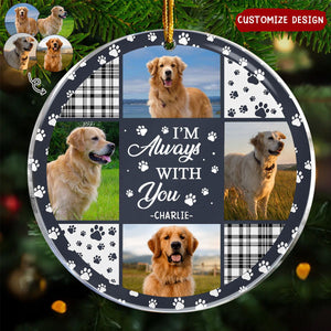 2024 New Release - Custom Photo You Were My Favorite Hello - Personalized Acrylic Ornament