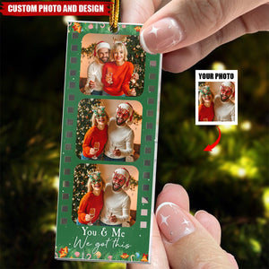 2024 New release - Movie Filmstrip Photo Booth - Personalized Acrylic Photo Ornament