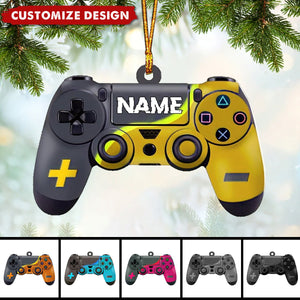 2024 New Release Personalized Gaming Hand Play Christmas Ornament Gift For Gamer