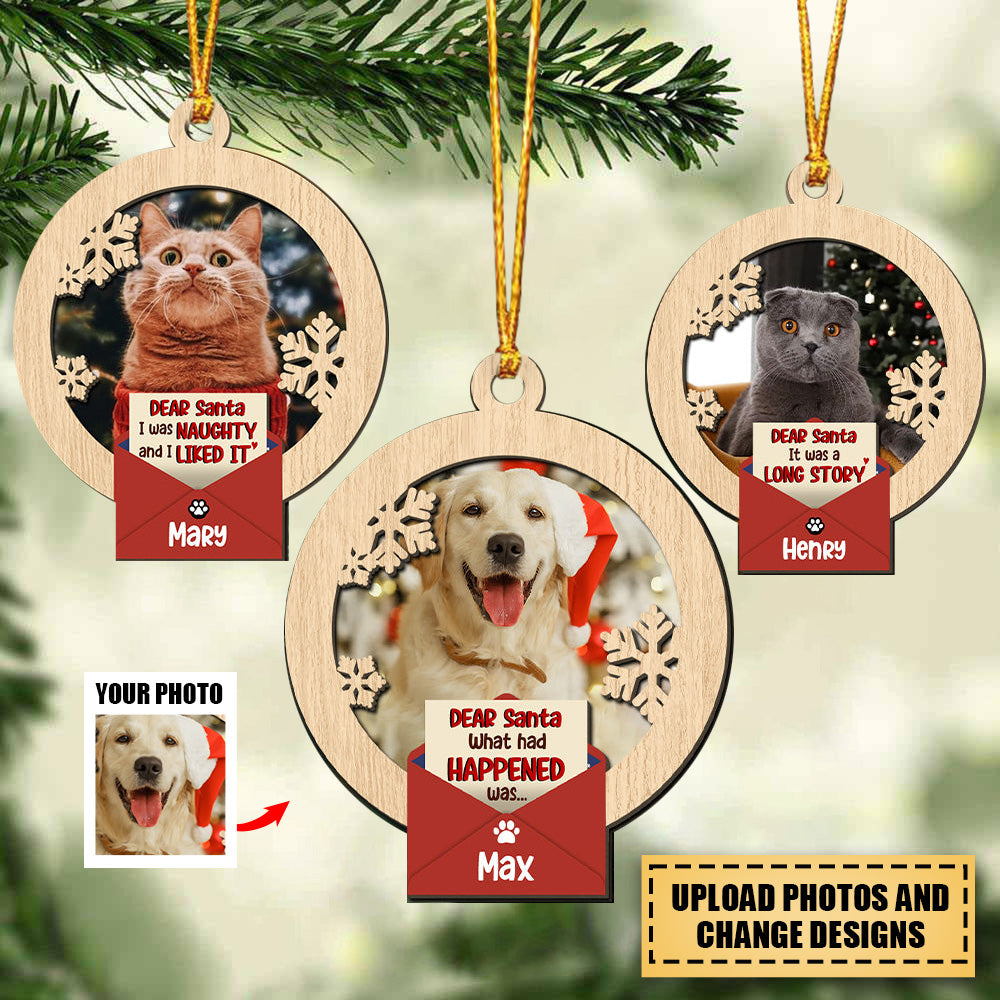 Personalized Ornaments, Perfect Christmas Gifts And Tree Decor For Dog/Cat Lovers