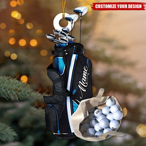 2024 New Release Personalized Golf Christmas Ornament - Gift For Golfer/Golf Lover