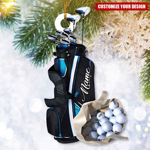 2024 New Release Personalized Golf Christmas Ornament - Gift For Golfer/Golf Lover