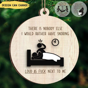I Got You This Ornament Instead Of Wishing You A Merry Christmas - Personalized Custom Ornament - Wood Custom Shaped - Christmas Gift For Best Friends, Besties, Sisters