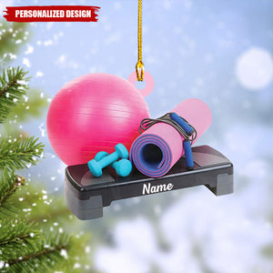 2024 New Release Personalized Fitness Christmas Ornament-Gifts For Gym Lovers