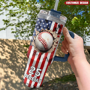 Patriot Pitcher - Personalized Tumbler with Handle