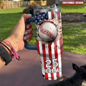 Patriot Pitcher - Personalized Tumbler with Handle