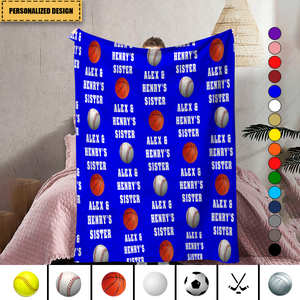 Go For It-Personalized Blanket-Gift For Sport Lover