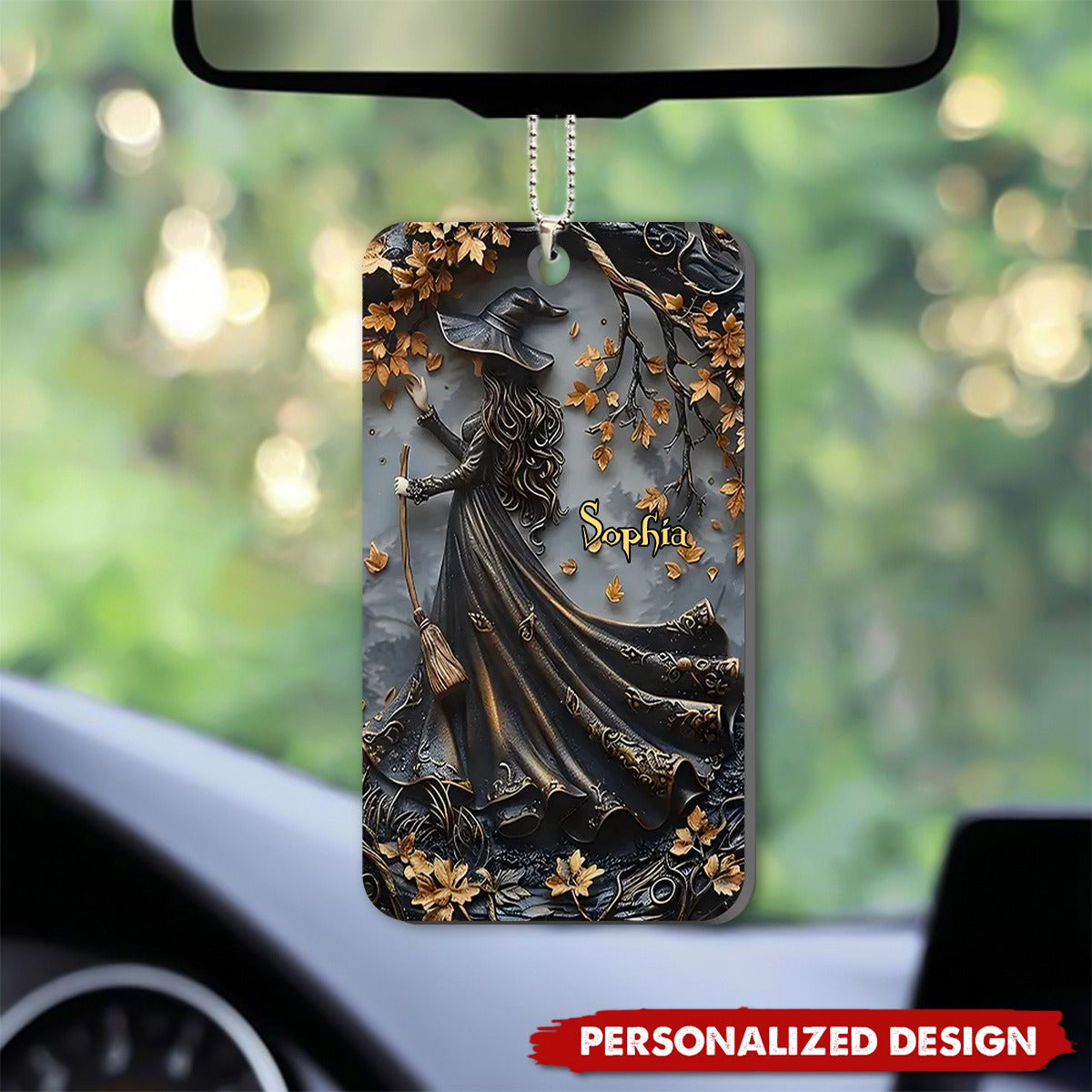 Beautiful Witch - Personalized Witch Acrylic Ornament