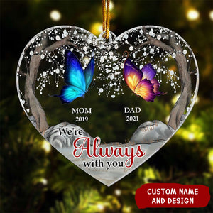 2024 New release - We're Always With You, New Version - Personalized Acrylic Ornament