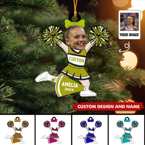 2024 New Release Personalized Cheerleading Christmas Ornaments -Gifts For Cheerleader