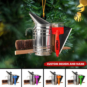 2024 New Release Personalized Beekeeping Tool Box Christmas Ornaments -Gifts For Beekeeper