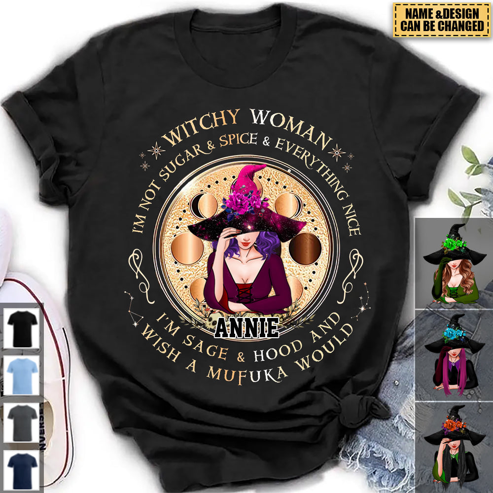 Personalized Witchy/Witch Unisex T-Shirt-Great Gift Idea For Your Beloved Ones