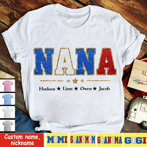 Personalized T-shirt and Perfect Gift for Grandmas Moms Aunties