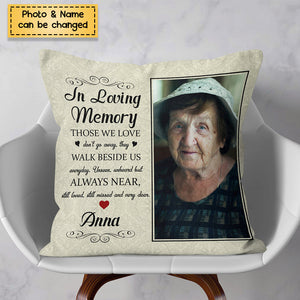 In Loving Memory - Personalized Memorial Pillow