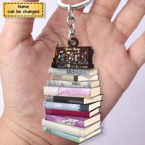 Gift For Music Fans, Personalized Acrylic Keychain