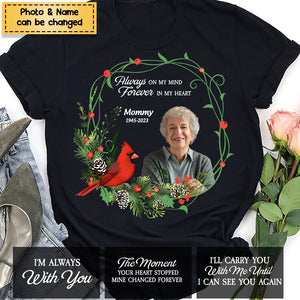 I'm Always With You - Personalized Photo Memorial Shirt